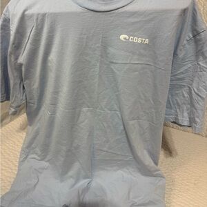 Costa Men's Sky Blue Short Sleeve Tee